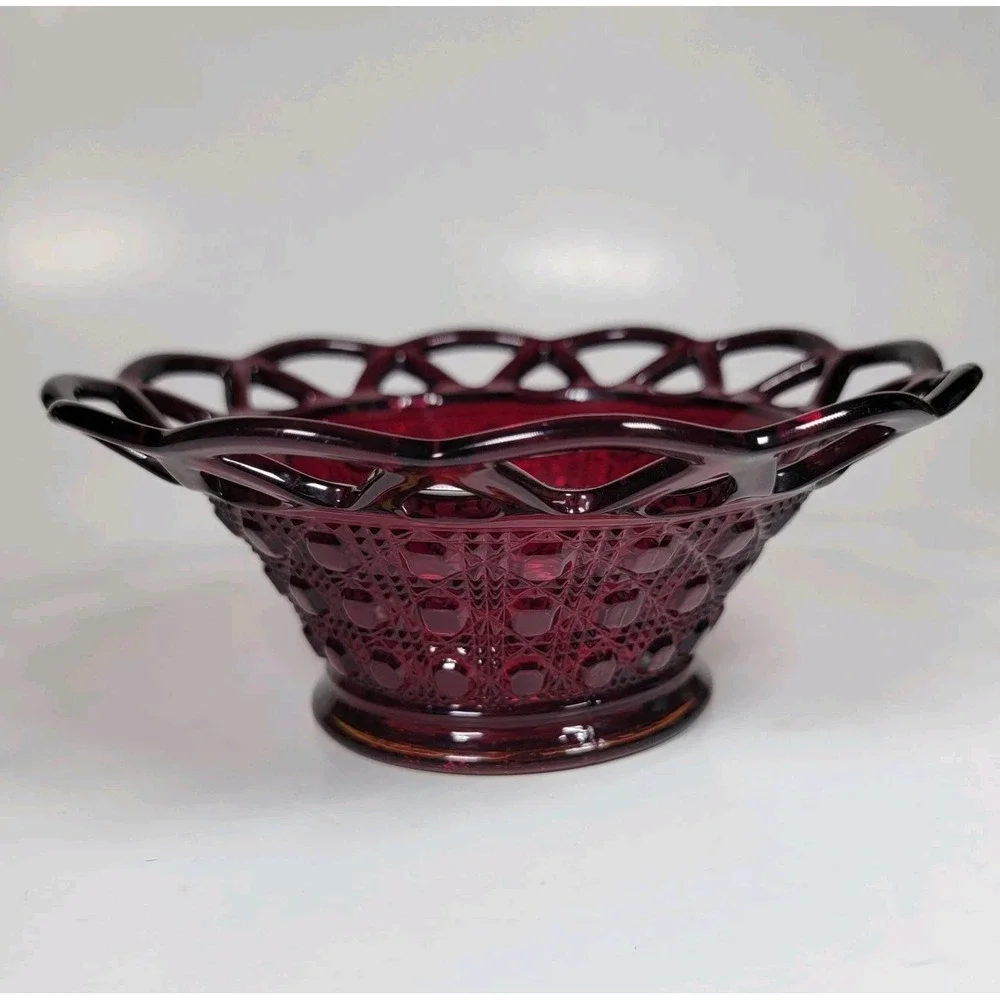 Antique GLOW Imperial Glass 5.75